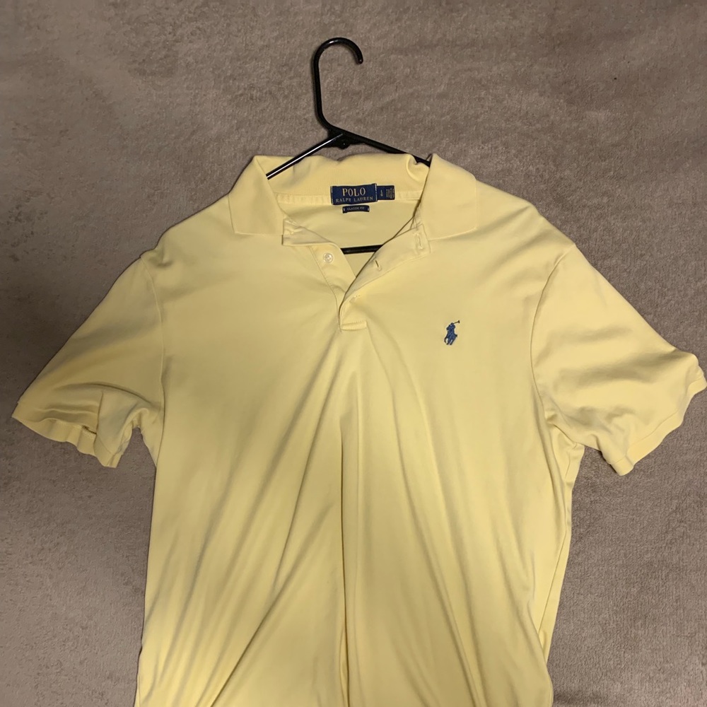 🔥 Yellow Polo Ralph Lauren polo